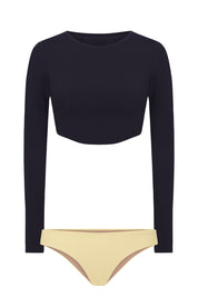 Sun T'Shirt / Midnight Black