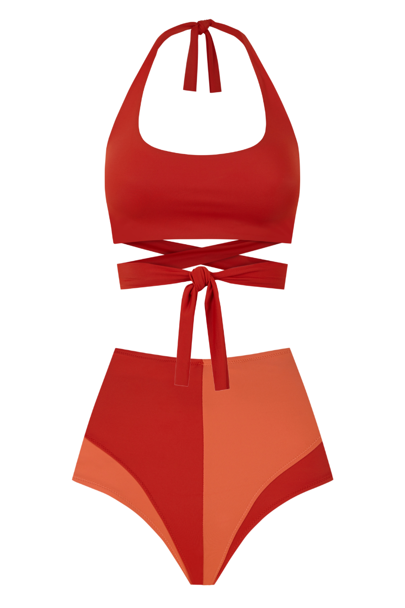 Puzzle Top / Crab Red