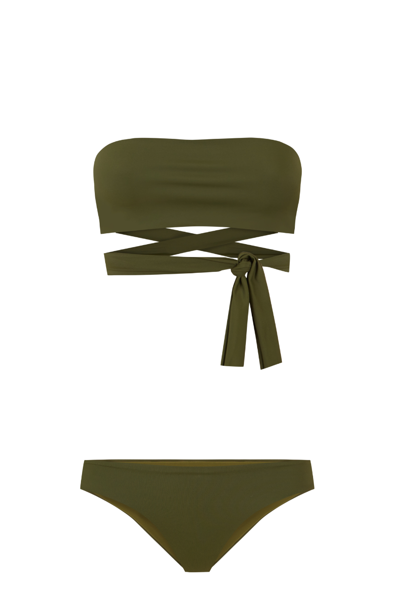 Boomerang Brief / Dark Olive Green