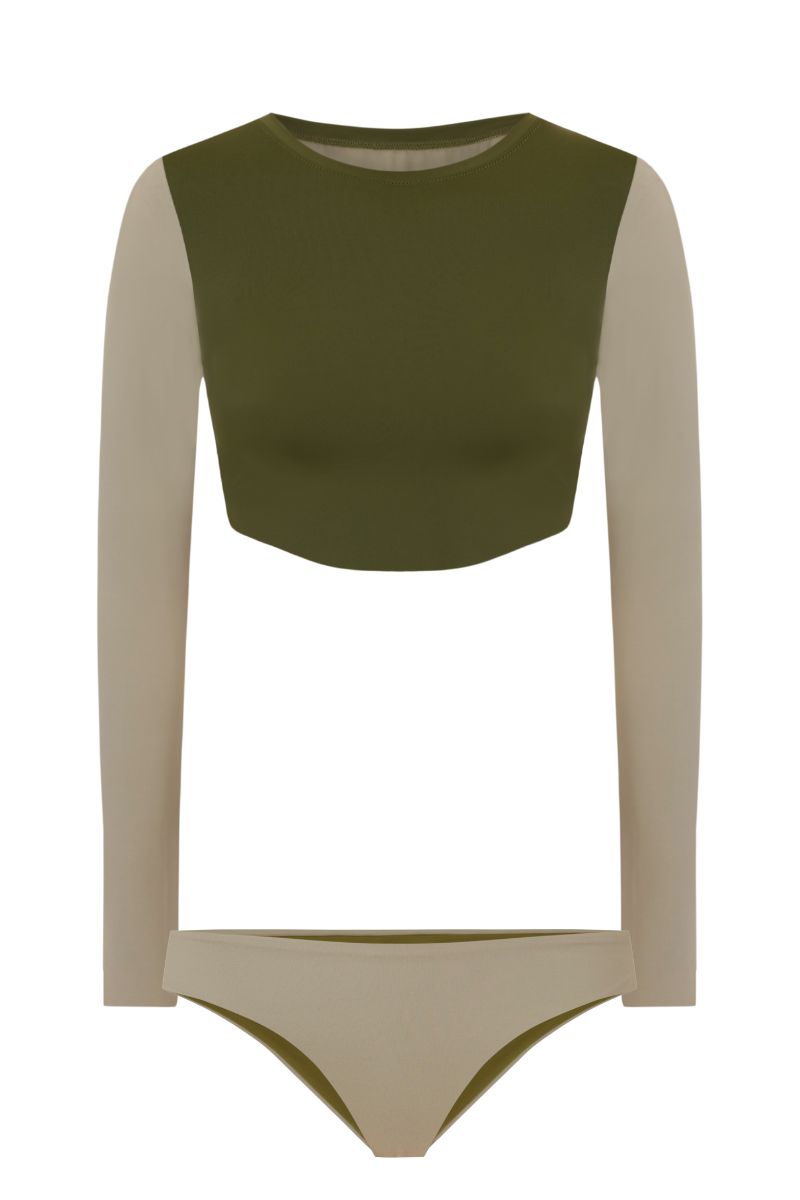 Boomerang Brief / Light Olive Green