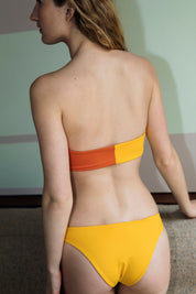 Domino Top / Yellow Coral & Papaya Orange