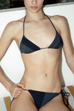 Eclipse Triangle Top/ Petra Grey & Midnight Black