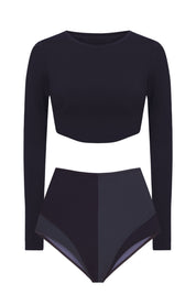 Sun T'Shirt / Midnight Black