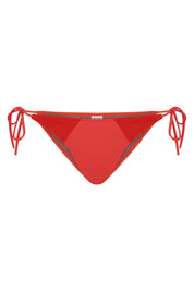 Starfish Triangle Bottom / Coral & Starfish Orange