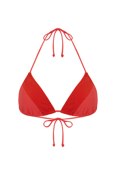 Starfish Triangle Top / Coral & Starfish Orange
