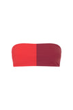 Domino Top / Coral & Rosewood