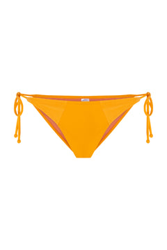 Triangle Bikini Bottom DIPOLE TROPIC, Coral Yellow | SURO