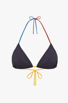Triangle Bikini Top DIPOLE REGATTA, Petra Grey Multicolor | SURO