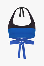 Top Bikini PUZZLE MAREA, transformable, Azul Biosfera | SURO