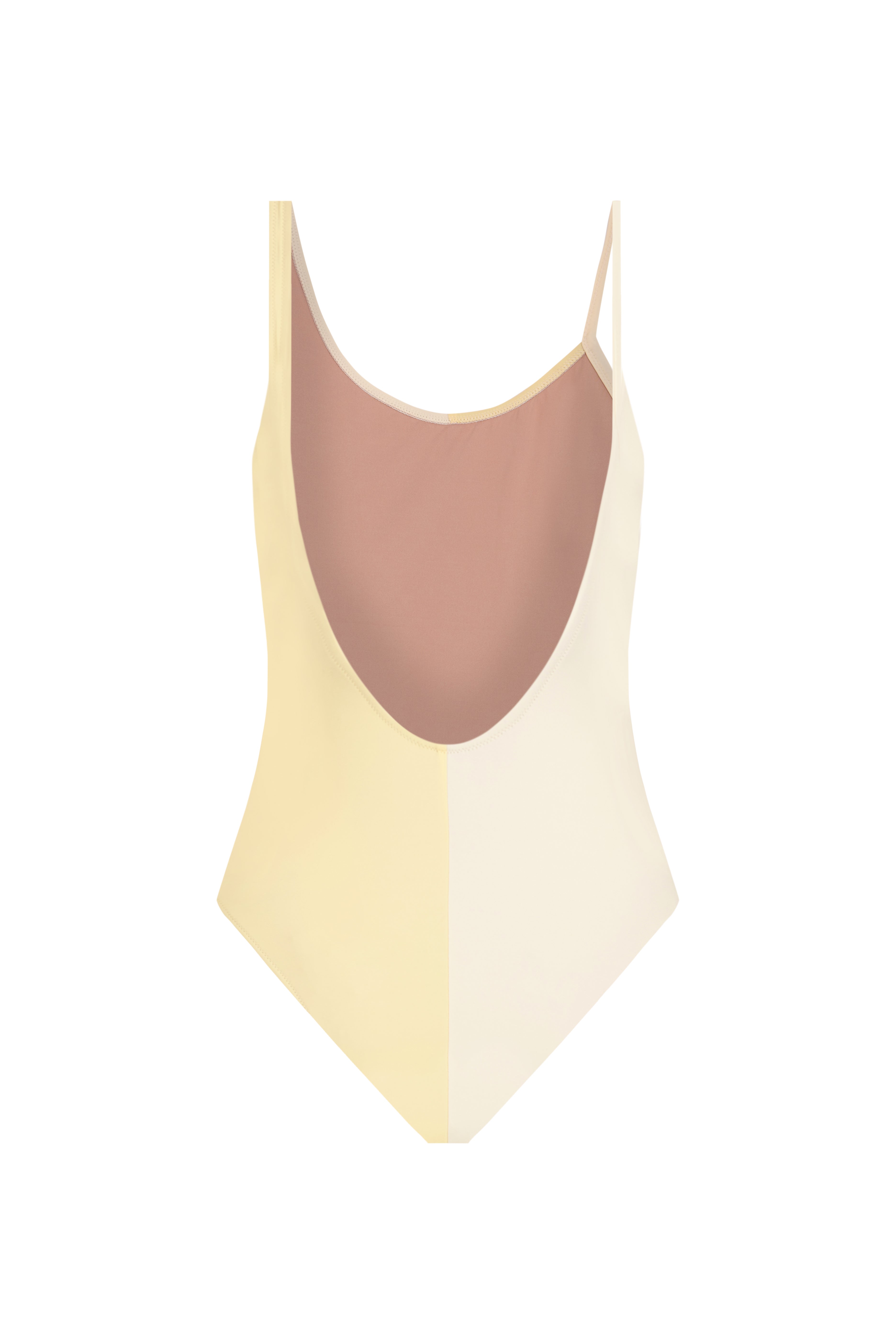 Solar Swimsuit / Yellow Twist